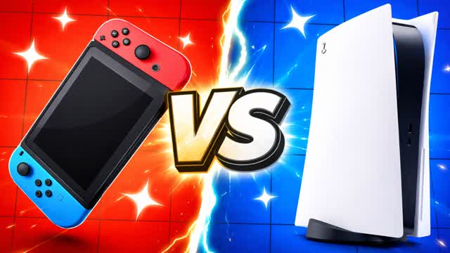 SWITCH VS CONSOLE BLUE VS RED 🔴🔵
