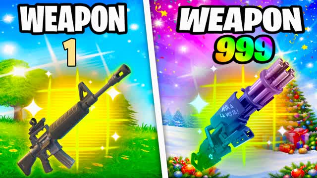 ❄️ WINTER HOLLY 🎯GUN GAME ONE SHOT 🔫❄️