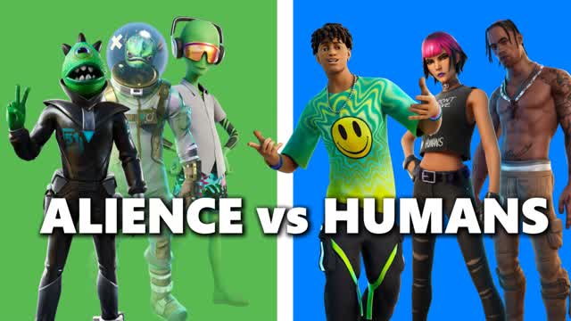 👽 ALIENS vs HUMANS 👨‍🦰