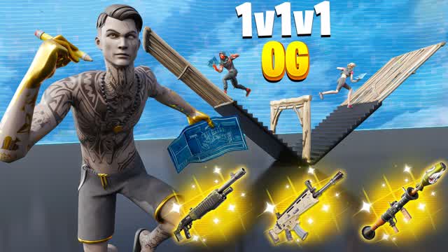 OG FFA 1v1v1 OG GUNS PRACTICE