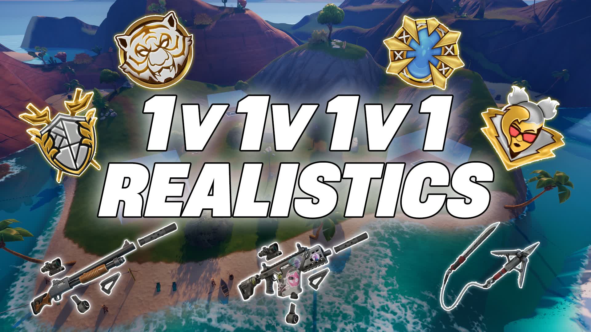 1v1v1v1 Realistics 7741-2477-3974 by chhetz - Fortnite Creative Map ...