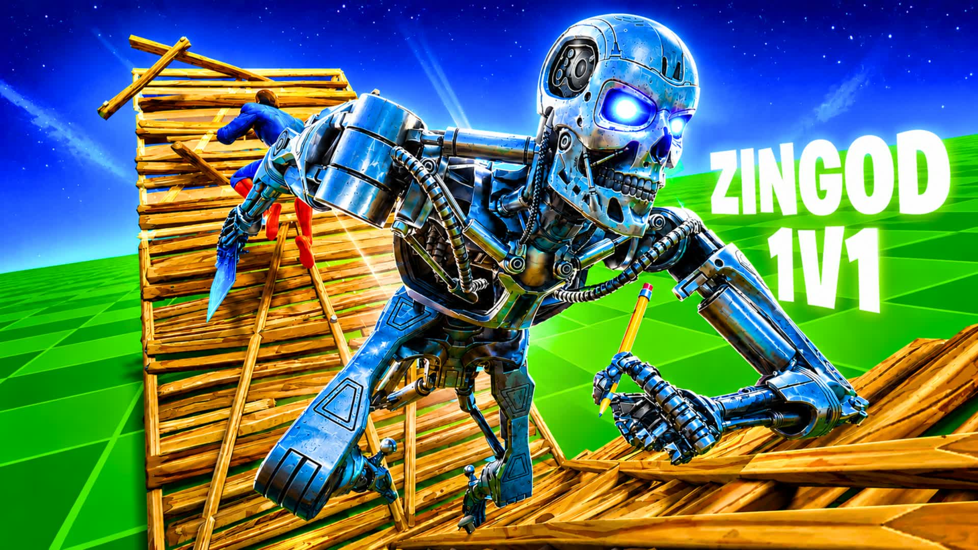 Zingodの建築バトル(200ダメージ)