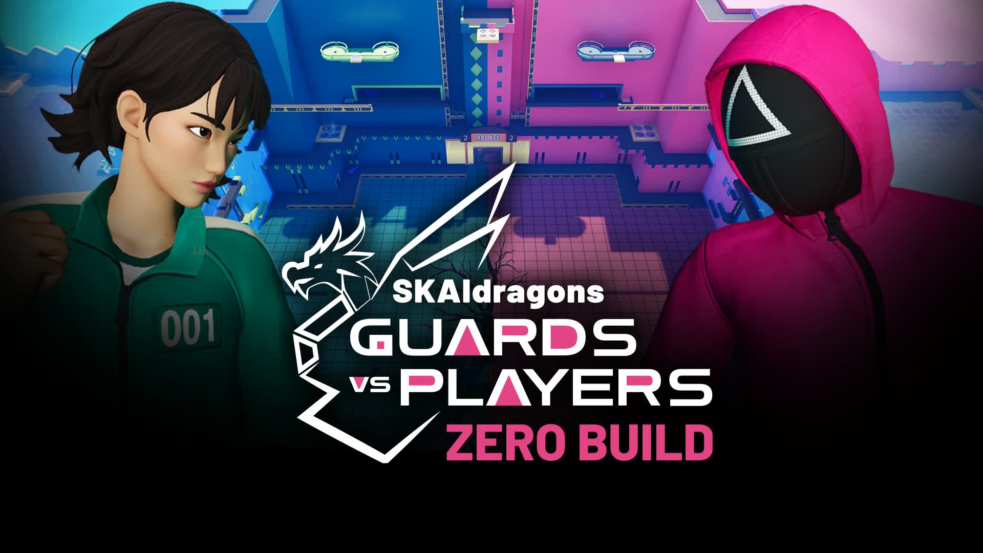 SKAIdragons警備員対プレイヤー ゼロビルド