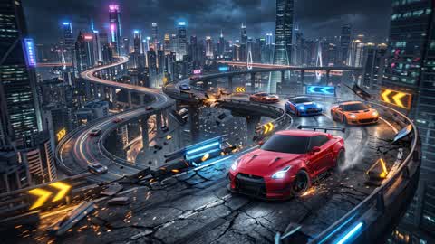 INDUSTRIAL DRIFT: NIGHT STREETS 🌃