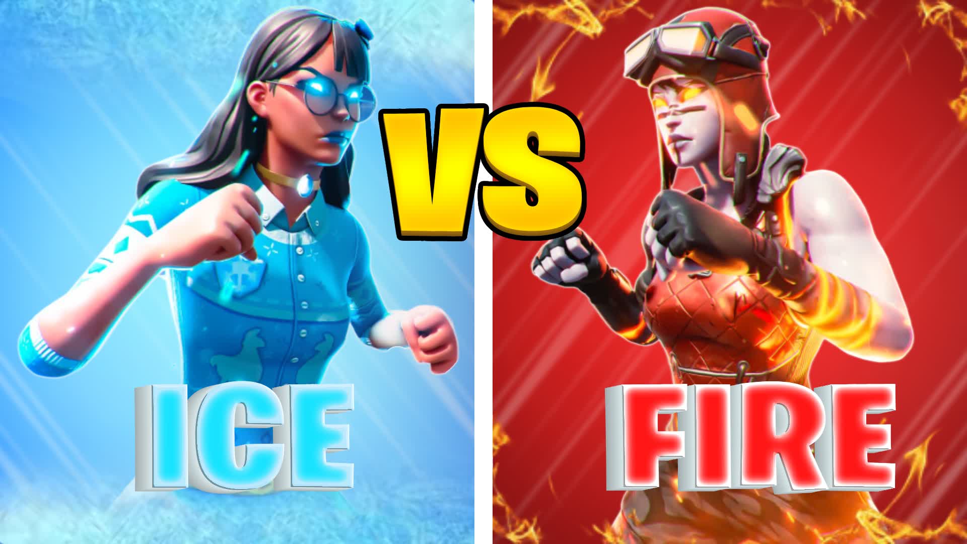 ⭐ CRAZY FIRE VS ICE 🔥🧊