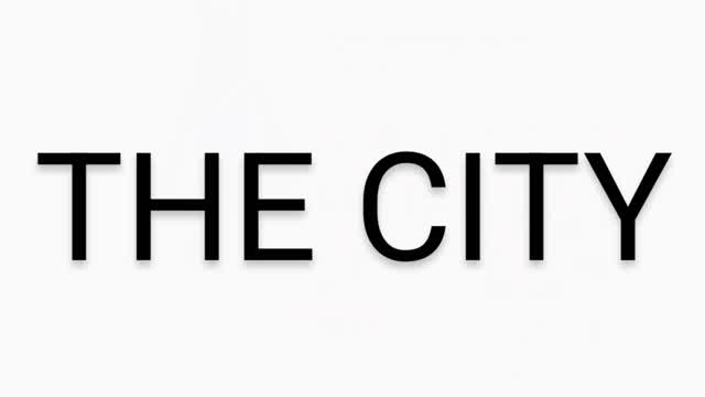 The city