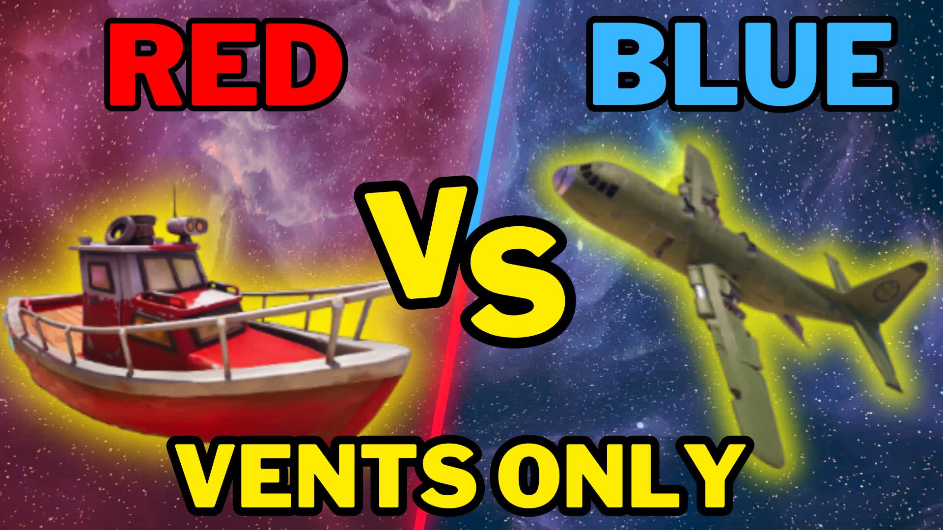 🆕VENTS Red vs Blue 240418930980 by fnh0 Fortnite Creative Map Code