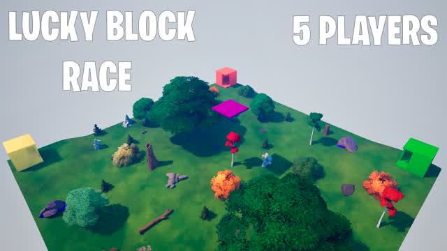 LUCKY BLOCK RACE🏆🍀