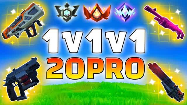 1v1v1 20PRO المعرقين