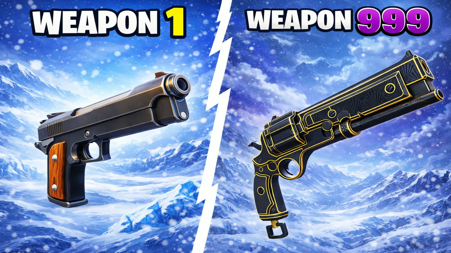 ❄️ ウィンターガンゲーム 🔫