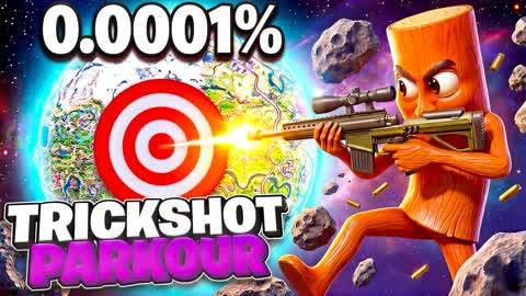 EXTREME TRICKSHOT PARKOUR🎯(50+ LEVELS)
