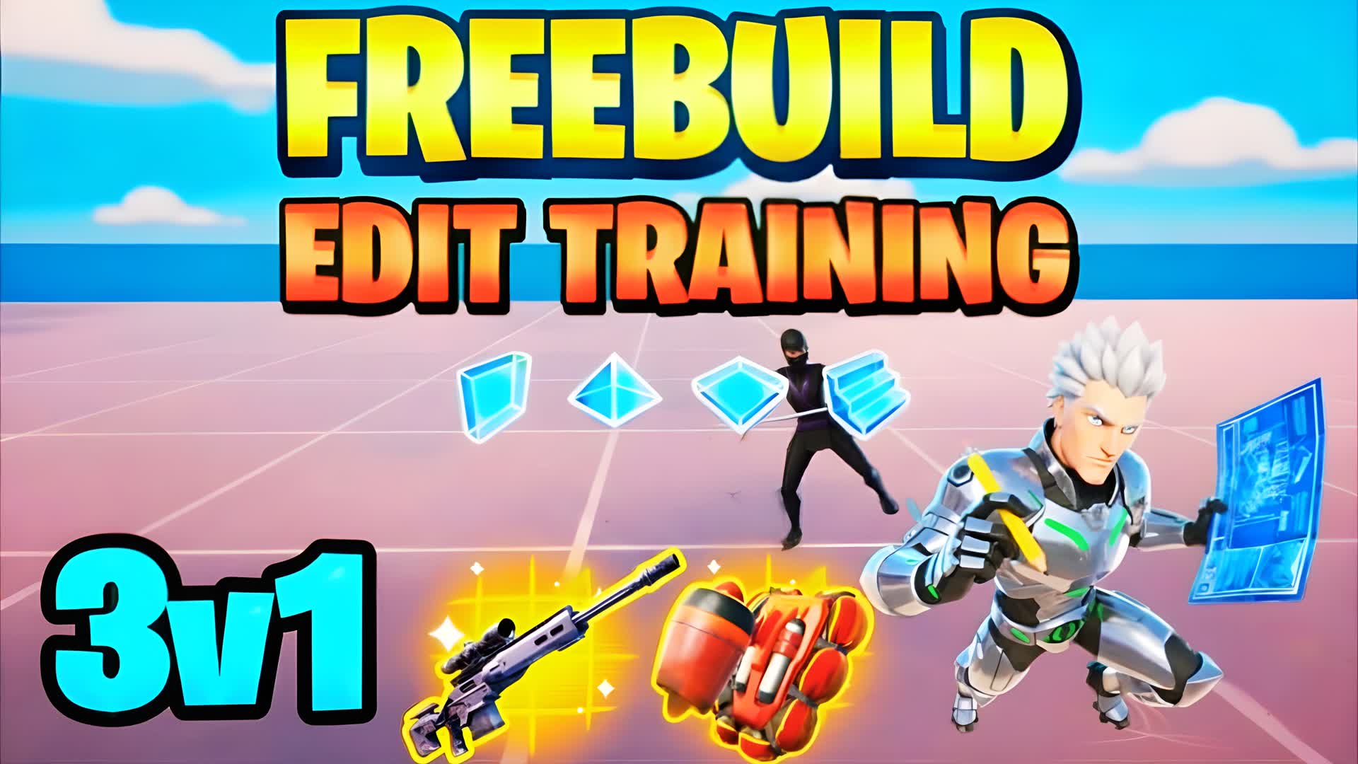 FREEBUILD EDIT TRAINING 3V1 ✅ TOKA