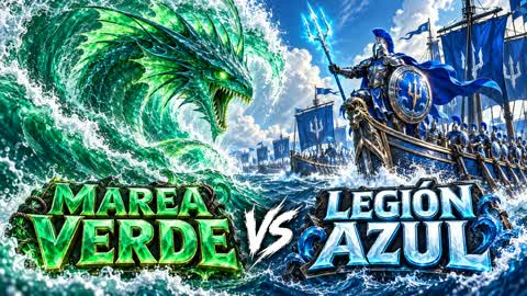 🟢 GREEN TIDE vs BLUE LEGION 🔵