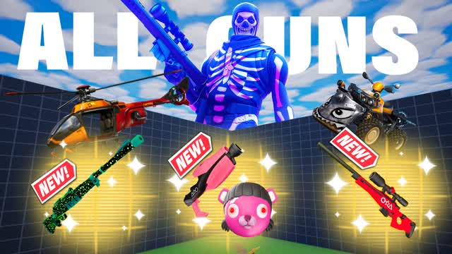 ALL GUN & INFINITY 1V1 - كل الاسلحة