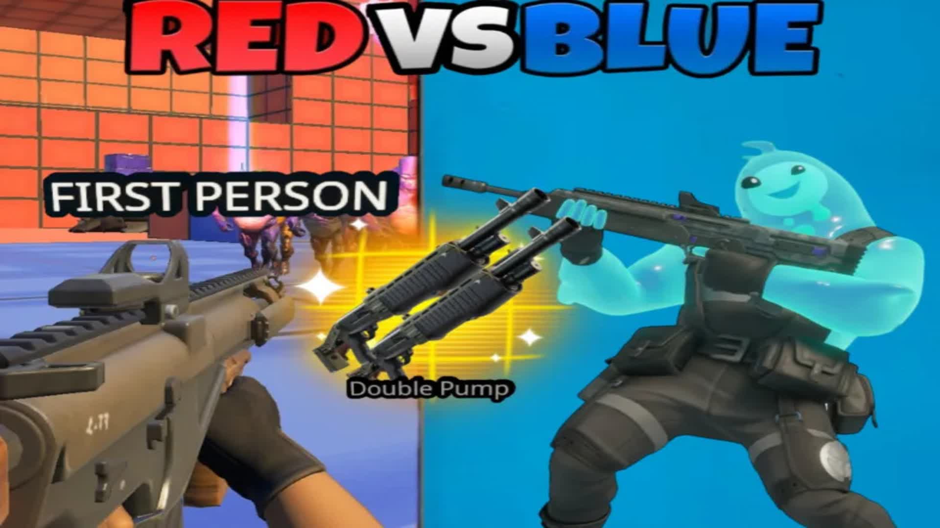 RED VS BLUE IN FIRST PERSON