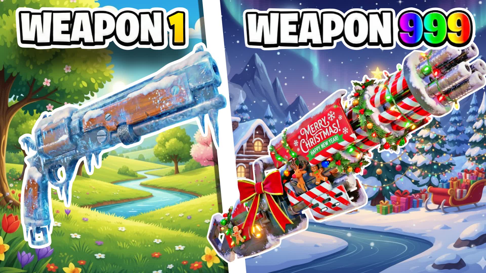 🌟 WINTERFEST GUN GAME ❄️