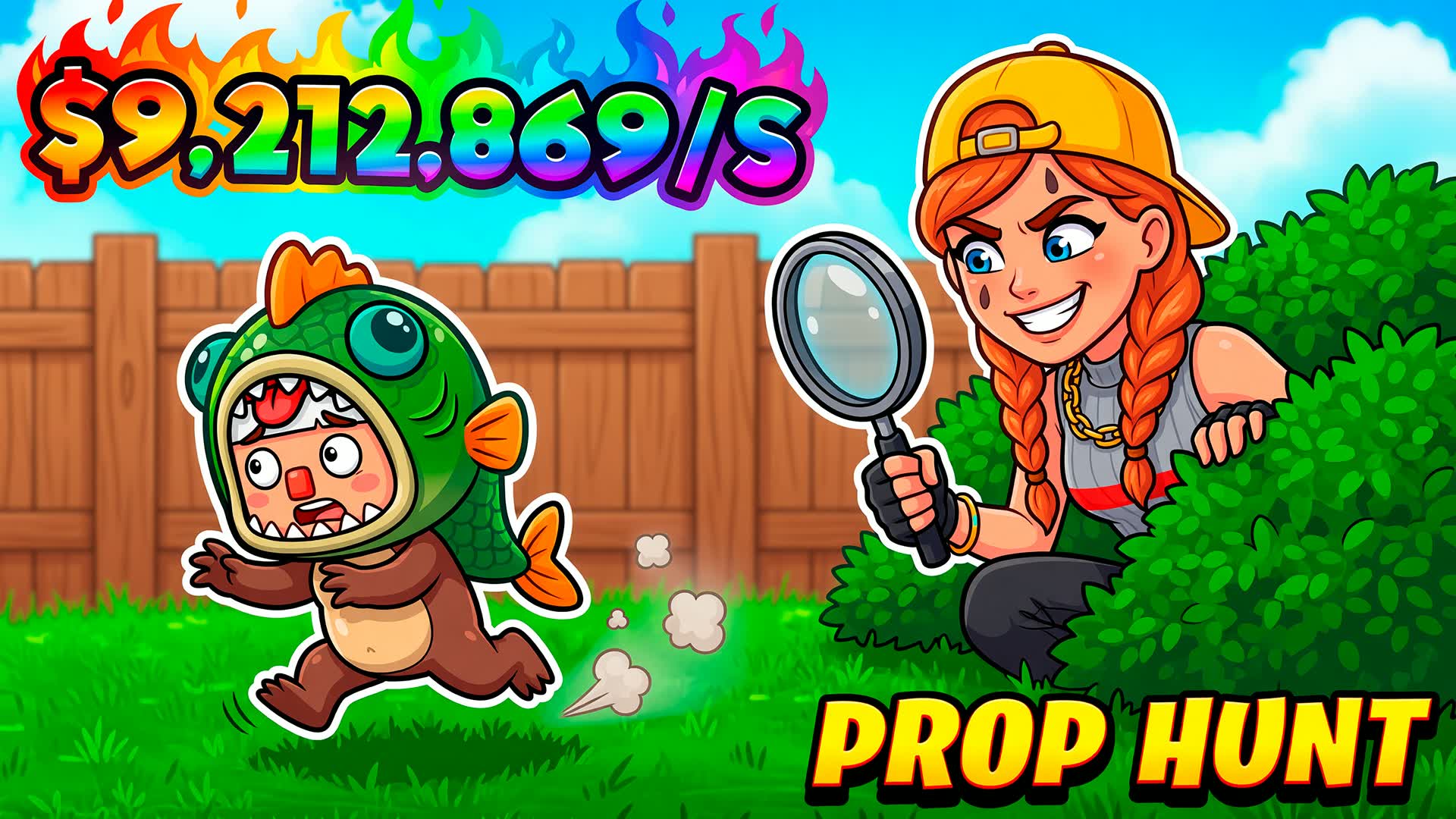 MINI PROP HUNT🔎 MINI HIDE AND SEEK