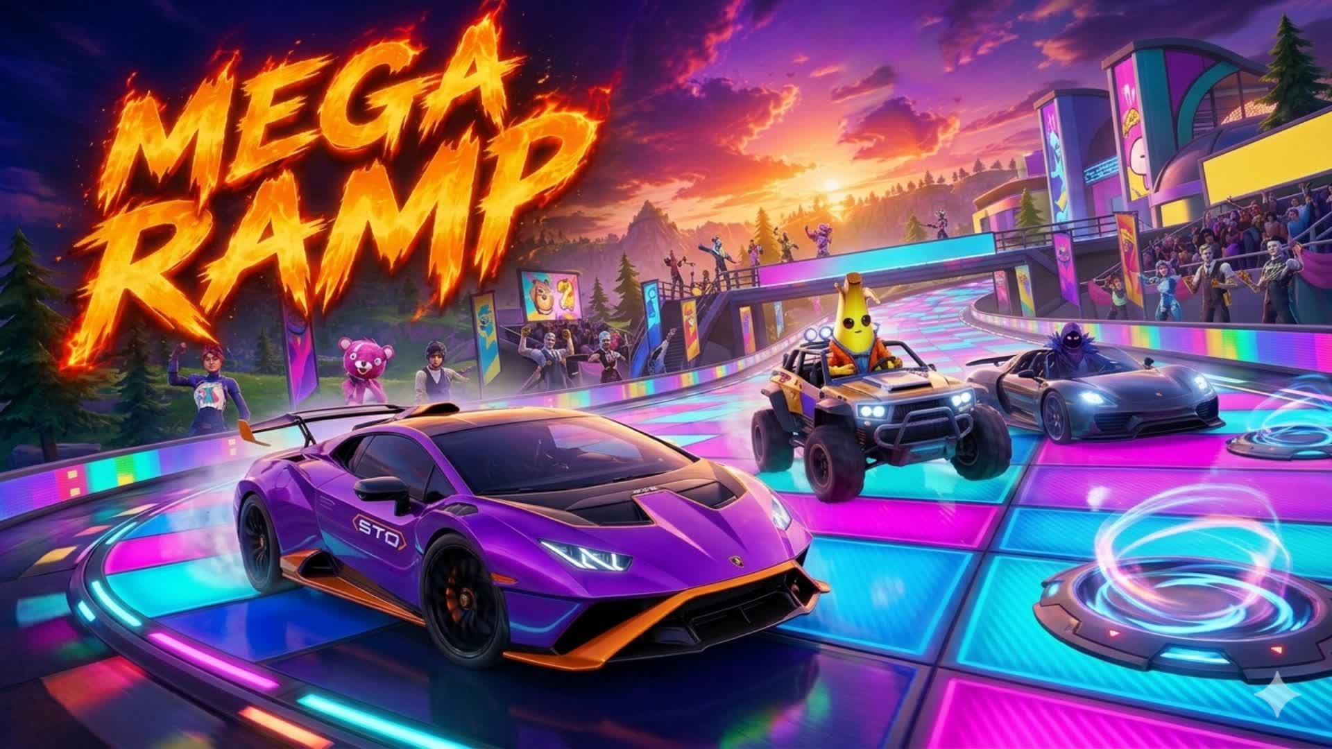 TMNT MEGA RAMP CARS GAME 🔧2026