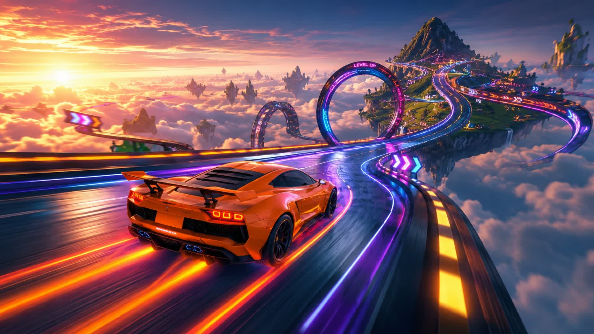 CAR GAME 🕹️ MEGA SUPER RAMP🔥