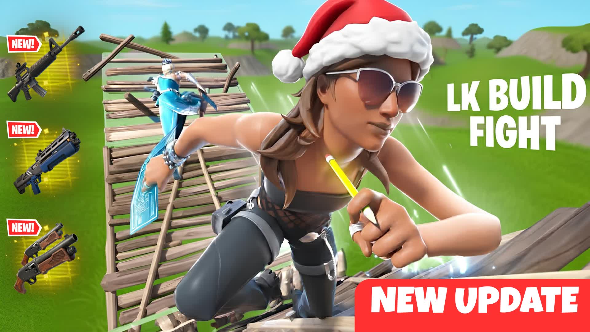 LK 1V1 BUILD FIGHT V2 !