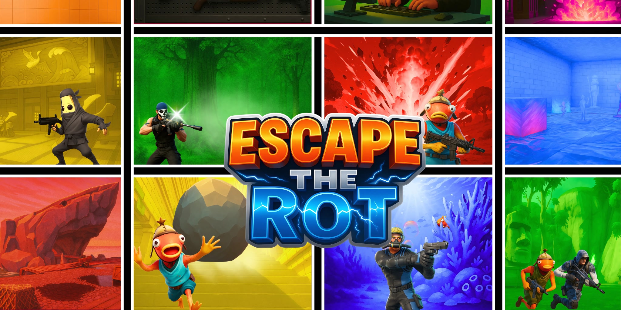 ESCAPE THE ROT [ROGUELIKE] 9299-2661-1062 by crazybear - Fortnite ...