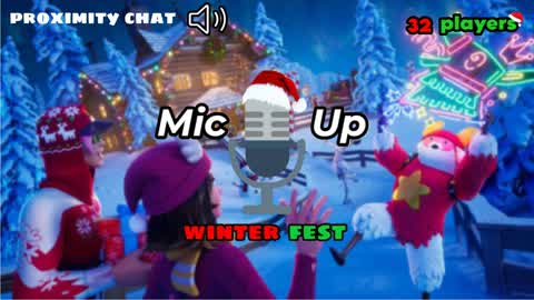 Mic Up ☃️🎙️  [winter Fest]🎄