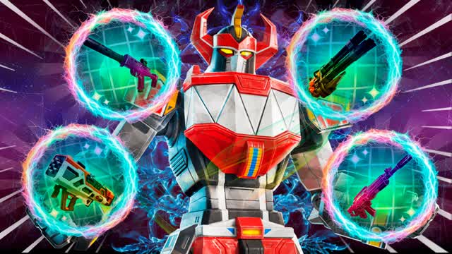 🏆MEGAZORD CHAOS GUN GAME🏆