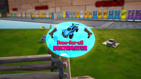 FFA DEATHMATCH | ALL GUNS | CARS | BUILD