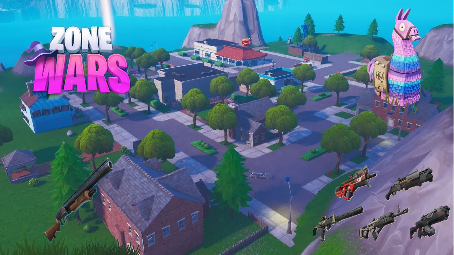 Greasy Grove 2.0 Zone Wars ♥ Free f All