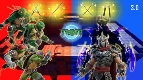 💯 TMNT RED VS BLUE 🔴🔵| SUPREME HEROIC
