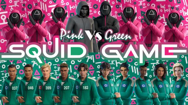Squid Game PINK vs GREEN