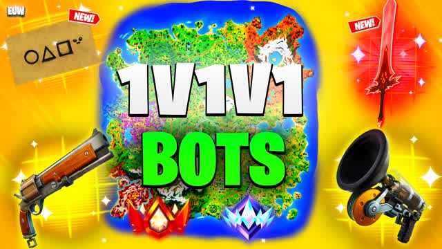 1V1V1 BOTS PVP FFA 1V2 2V1 3V1 HERO BHE