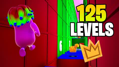 125 LEVEL FALL GUYS PARKOUR