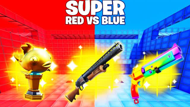 SUPER RED VS BLUE 🔴🔵 ULTRA FUN