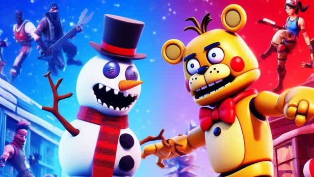 đ»FNAF Vs Snowmanâïž