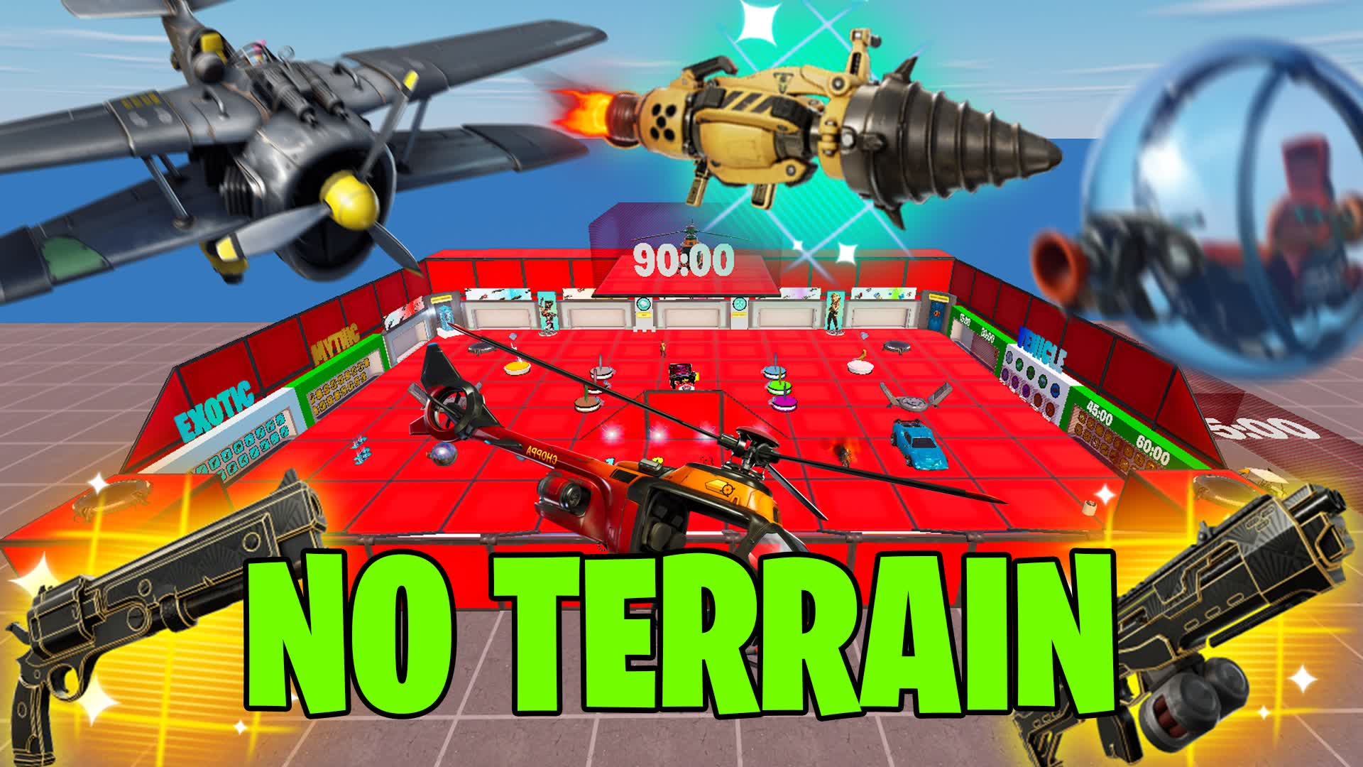 NO TERRAIN WITH EVERY GUN π« FFA π₯