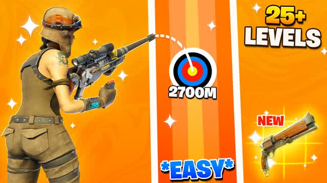 đ EASY TRICKSHOT PARKOURđŻ(25 level)