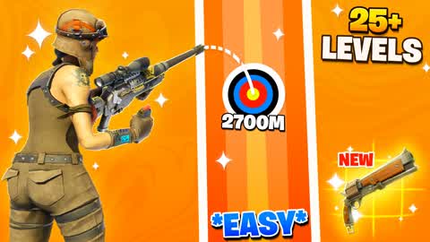 🌈 EASY TRICKSHOT PARKOUR🎯(25 level)