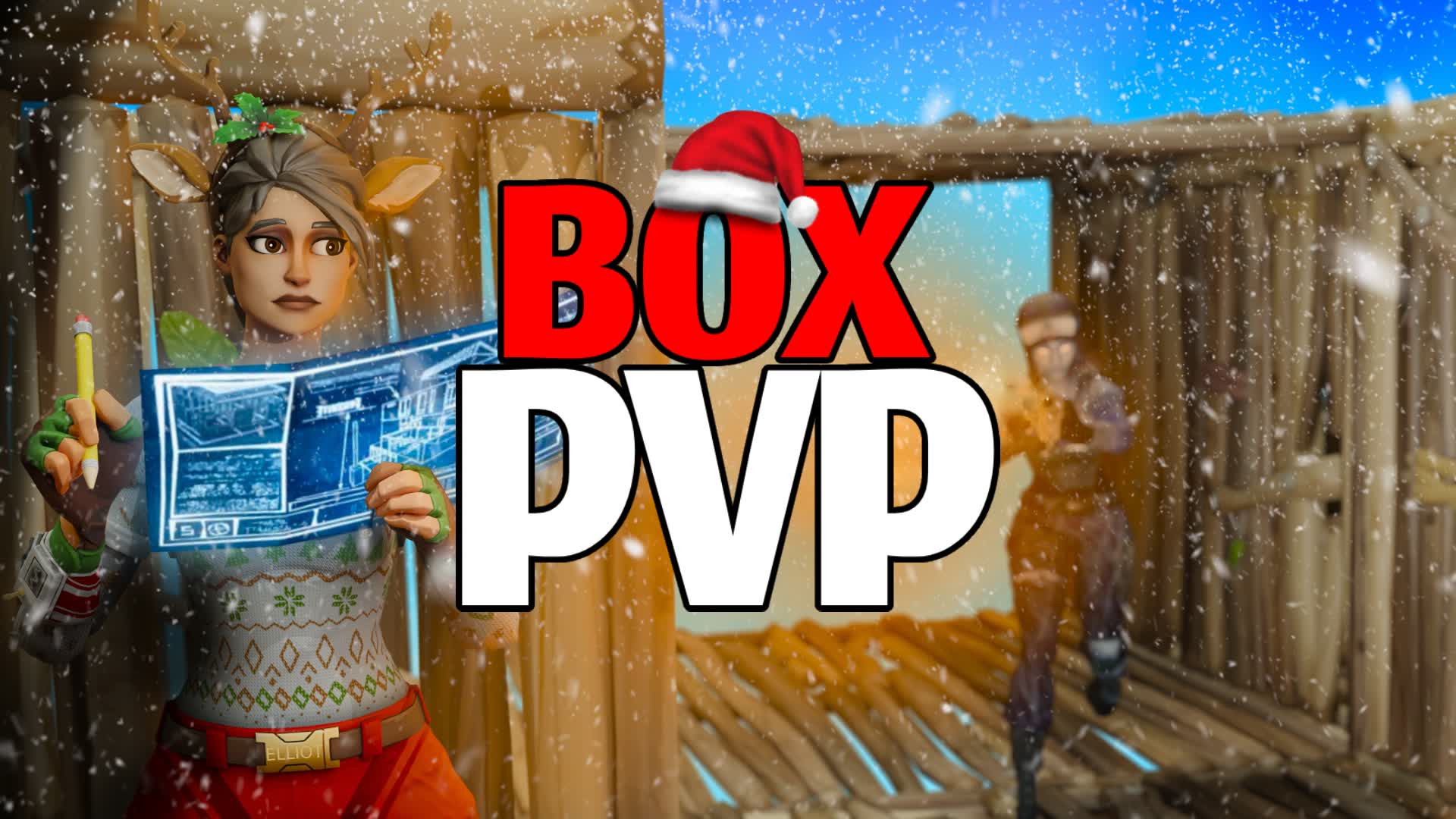 ❄️WINTER WONDERLAND BOXFIGHT PVP📦❄️