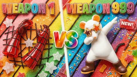 🔫 CANDY CITY GUN GAME🌴😎