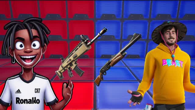 IShowSpeed VS MRBeast RED VS BLUE