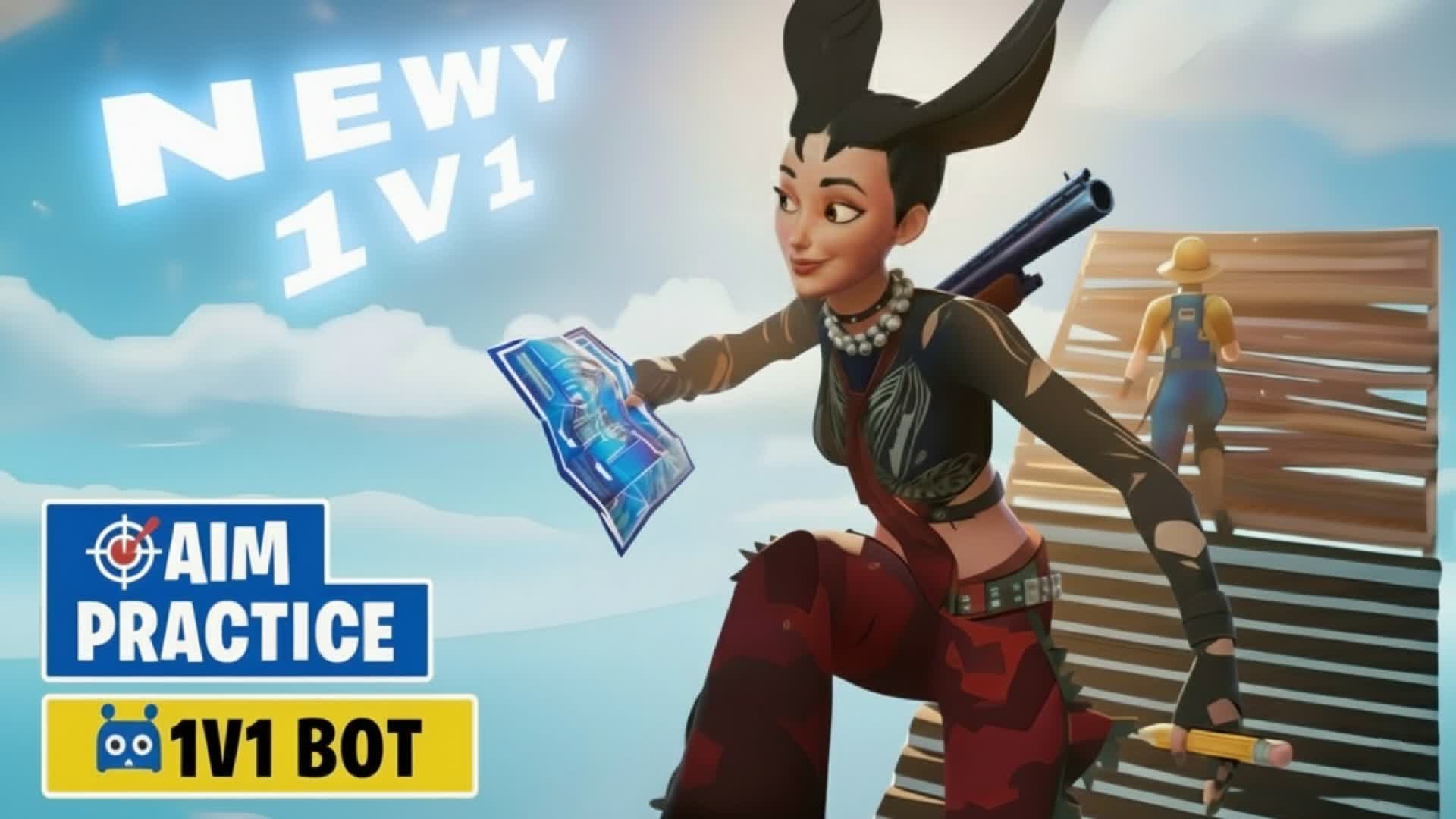 1V1 FREEBUILD BOT AIM TRAINING