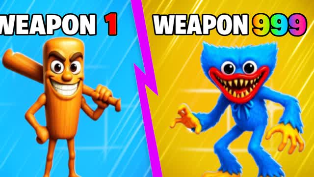 😎 GUN GAME 🔫 ONE SHOT ALL GUNS PVP