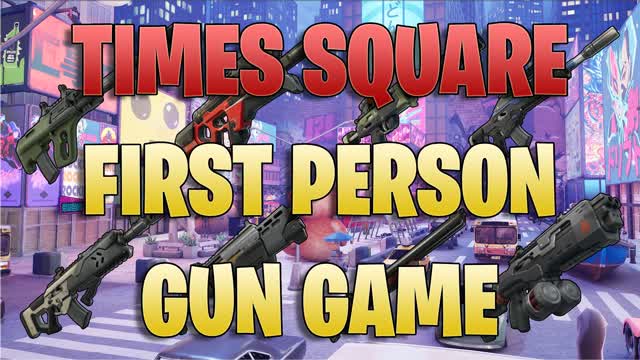🌆TIMES SQUARE FIRST PERSON GUN GAME🌆