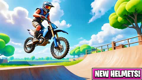 DIRT BIKE MOTO X 🏍️FREESTYLE SKATE PARK