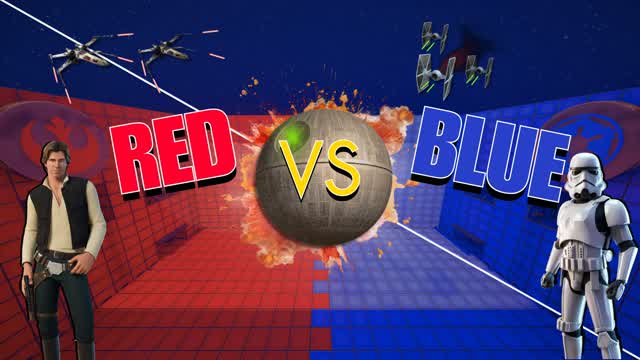 🔴RED VS BLUE🔵 - EMPIRE VS REBELS