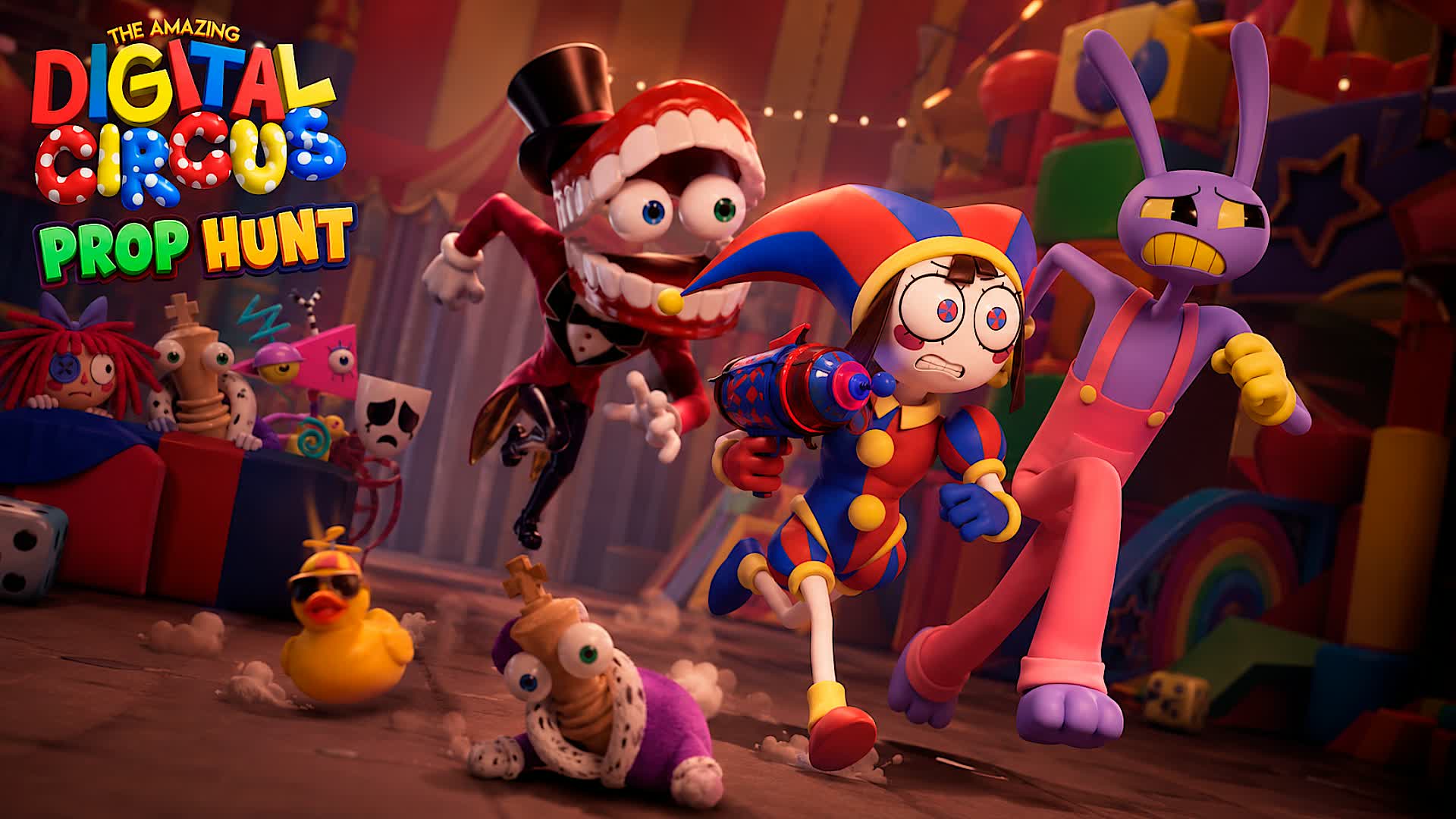 POMNI PROP HUNT🔍AMAZING DIGITAL CIRCUS