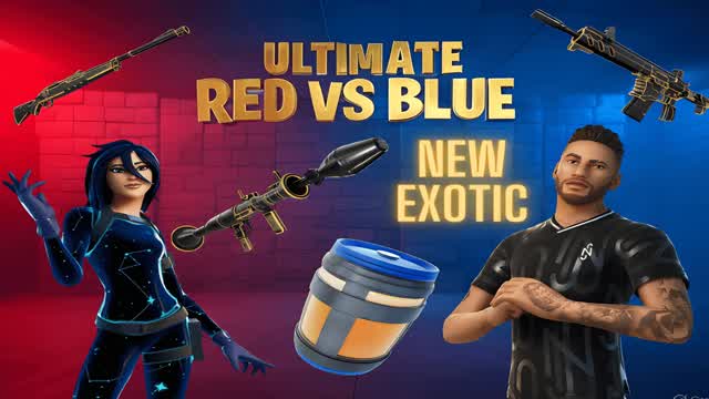 NEW EXOTIC RED VS BLUE FFA