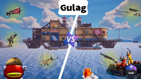 1V1 Gulag/Versus in the ocean