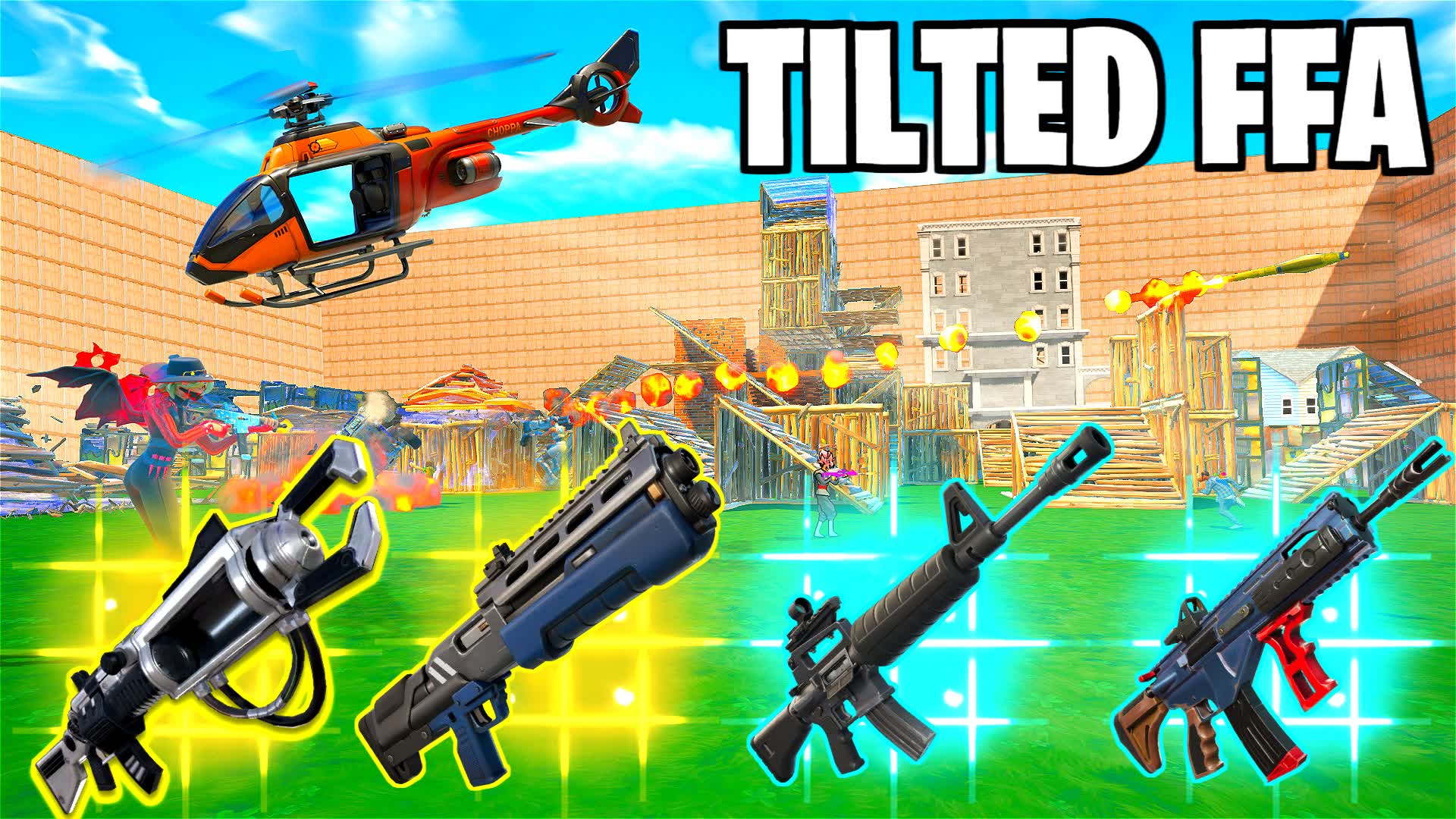 Tilted WITH Every GUN-ろっかの乱戦場-